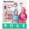 Keezi Kids Kitchen Play Set Wooden Pretend Toys Cooking Children