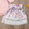 Princess Cute Toddler Baby Girls Clothes 3PCS