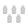 PopMart Monster Labubu V1 V2 Sit Party Transparent Protective Shell