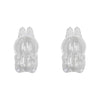 PopMart Monster Labubu V1 V2 Sit Party Transparent Protective Shell