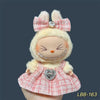 17cm Fashion Doll labubu Clothing Accessories Set Suitable for Boys