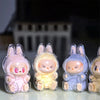 PopMart Monster Labubu V1 V2 Sit Party Transparent Protective Shell