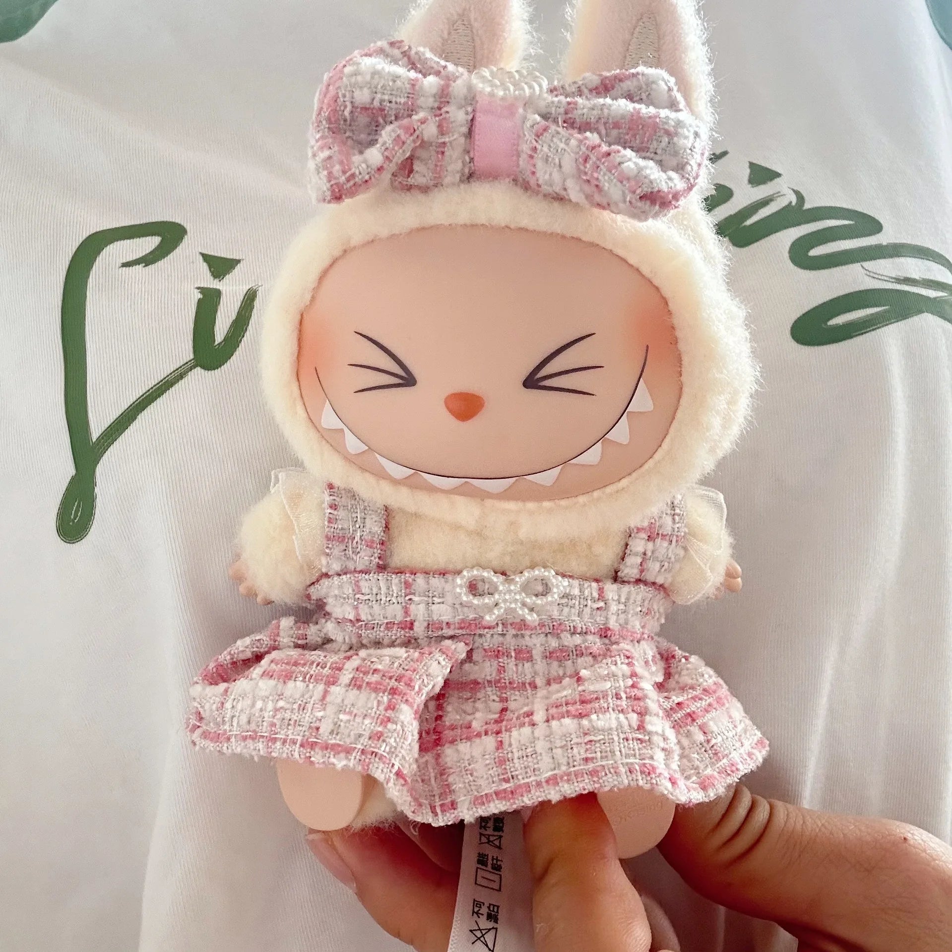 Labubu Doll Clothes Outfit Accessories for 15-17cm Labubu Clothes