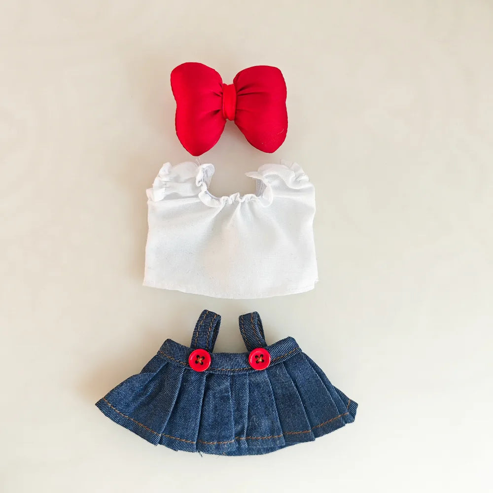 Labubu Doll Clothes Outfit Accessories for 15-17cm Labubu Clothes