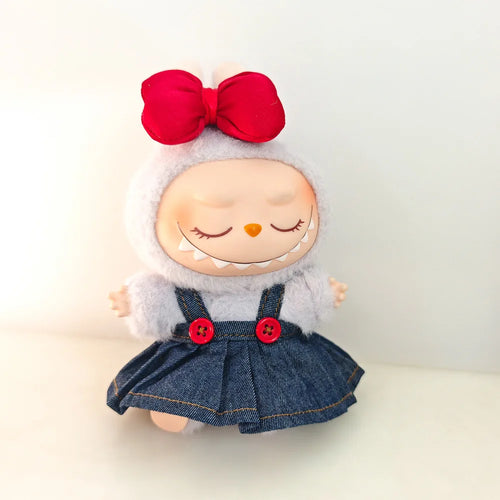Labubu Doll Clothes Outfit Accessories for 15-17cm Labubu Clothes