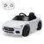 TOBBI Kids Ride on Car 12V Licensed Maserati Ghibli Electric Car for Boy Girl with Remote Control 3 Speeds Music Bright Lights MP3 USB Electric Vehicle for Kids Ages 3-8 Years White