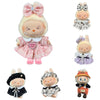17cm Fashion Doll labubu Clothing Accessories Set Suitable for Boys