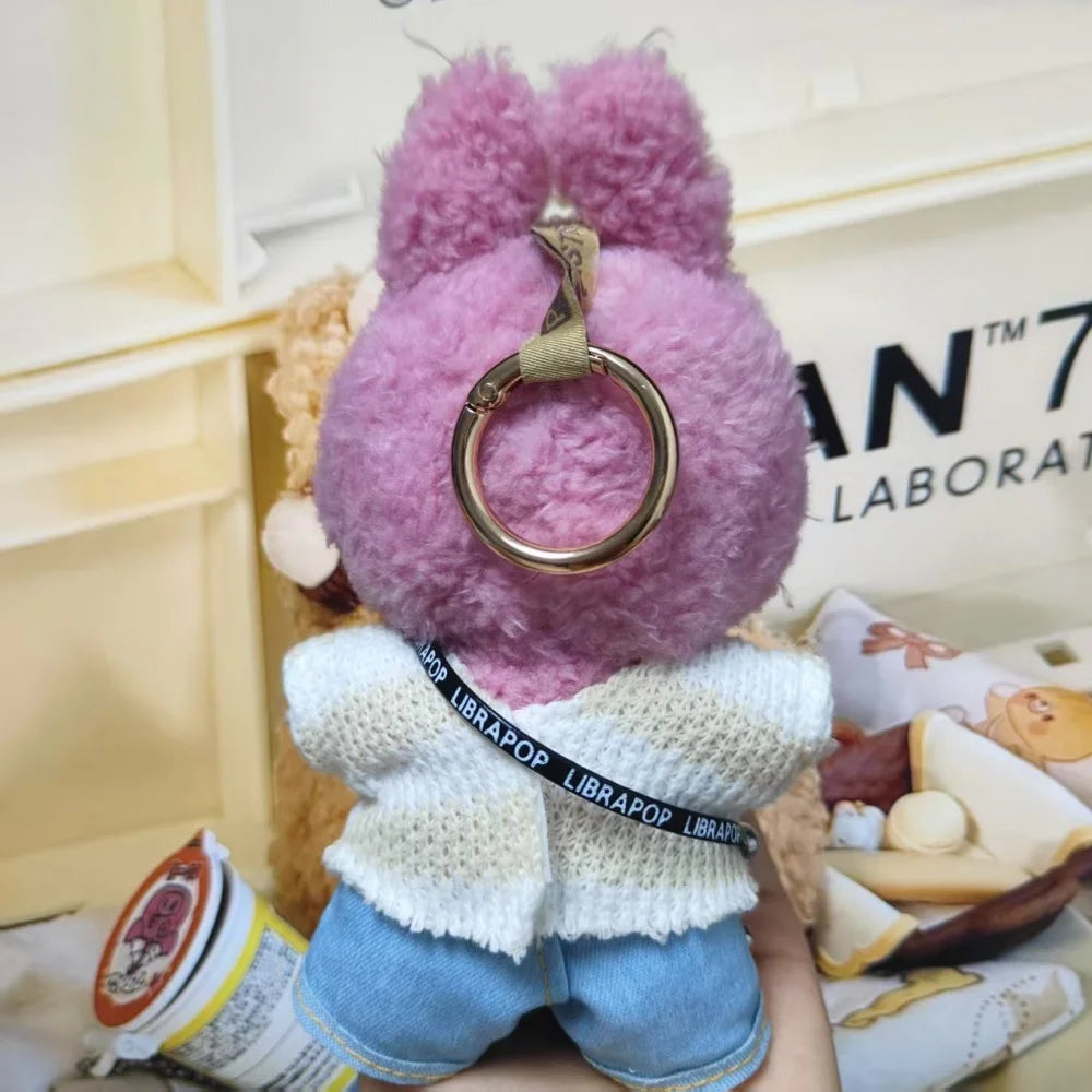 Doll Designer Clothes Suitable For V1/2/3 Labubu T-shirt Pants Little
