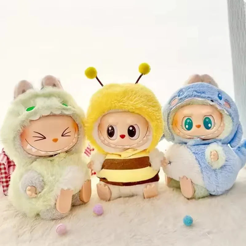 17cm Cute Mini Plush Doll Clothes Outfit Accessories for Korea Kpop