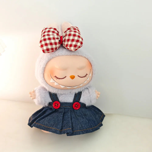 Labubu Doll Clothes Outfit Accessories for 15-17cm Labubu Clothes