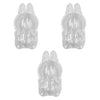 PopMart Monster Labubu V1 V2 Sit Party Transparent Protective Shell