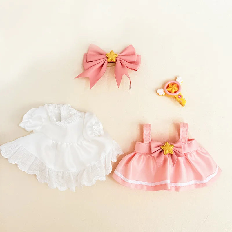 Labubu Doll Clothes Outfit Accessories for 15-17cm Labubu Clothes