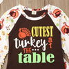 Thanksgiving Toddler Baby Girl Clothes Sets 0 3Y