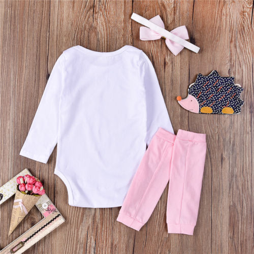 Toddler Infant Baby Girl Outfits Clothes Bodysuit