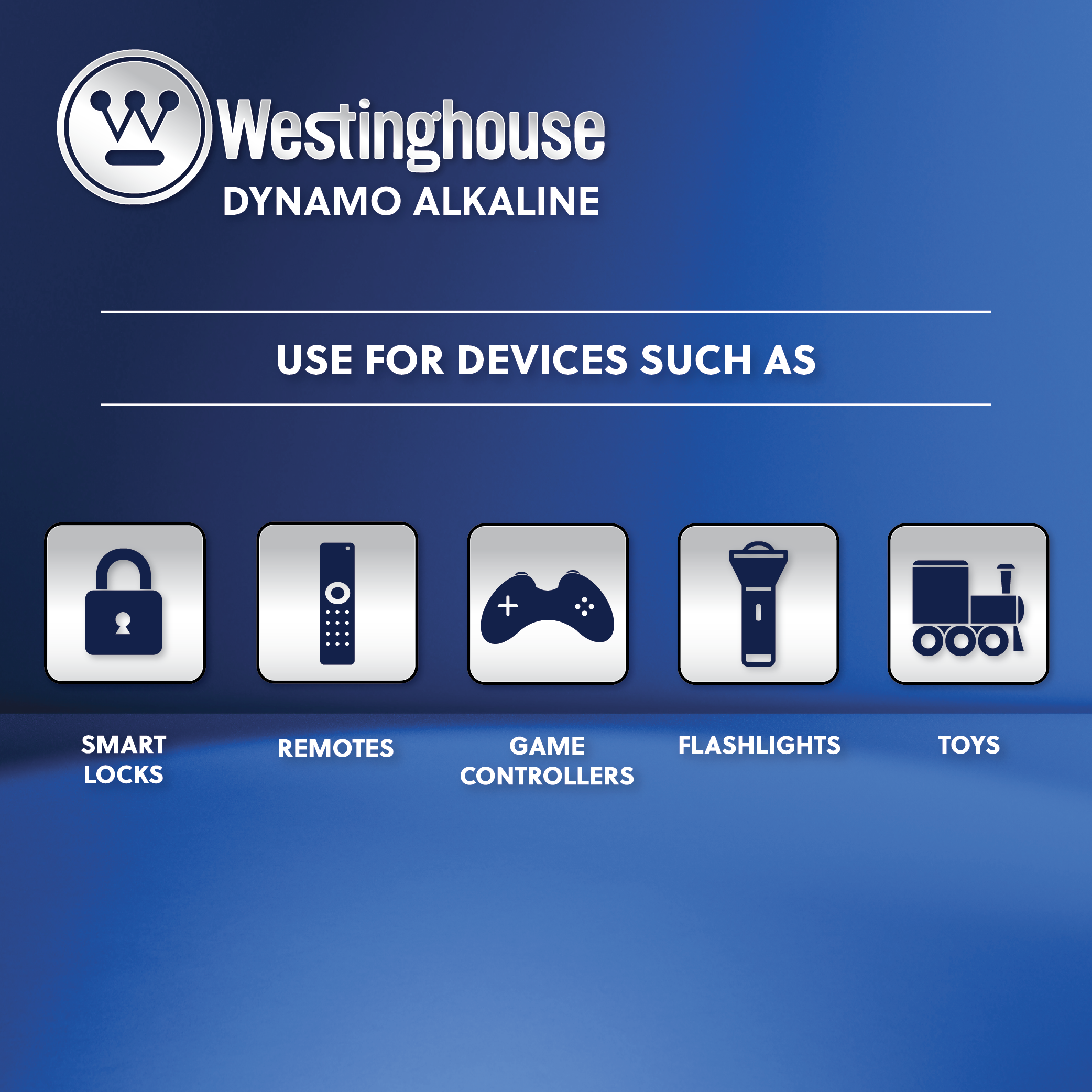 Westinghouse AA Dynamo Alkaline 4 Pack Shrink Wrap