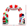 Jingle Jollys Christmas Inflatable Archwary Santa 3M Illuminated