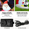Jingle Jollys Christmas Inflatable Archwary Santa 3M Illuminated