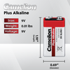 Camelion 9 Volt Plus Alkaline Blister Pack of 1