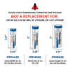 Camelion IFR14430 Lithium Iron Phosphate Rechargeable Battery 400mAh