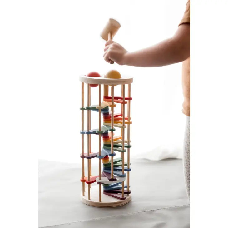 Wooden Pound A Ball Tower