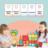 Zunammy 60 Piece Magnetic Tiles Set