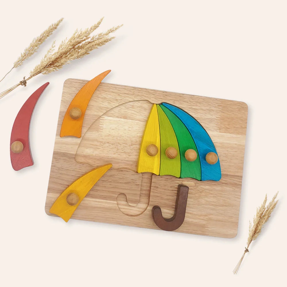 QToys Australia (USA) Colourful Umbrella Puzzle