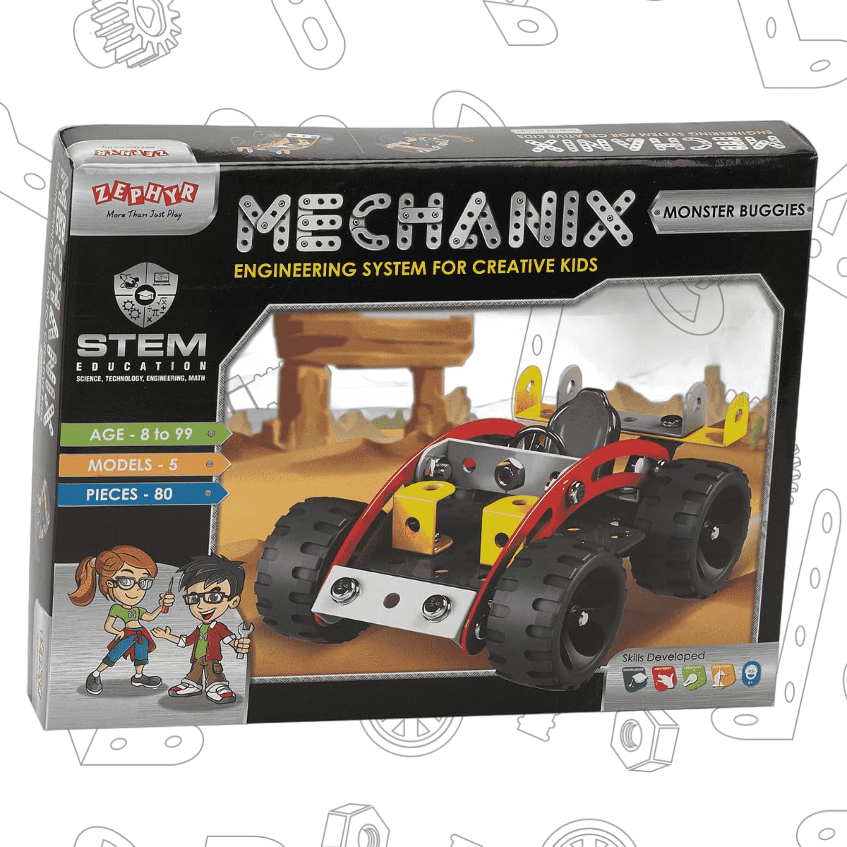 Stem Learning Mechanical Skills and Creativity for Boys and Girls