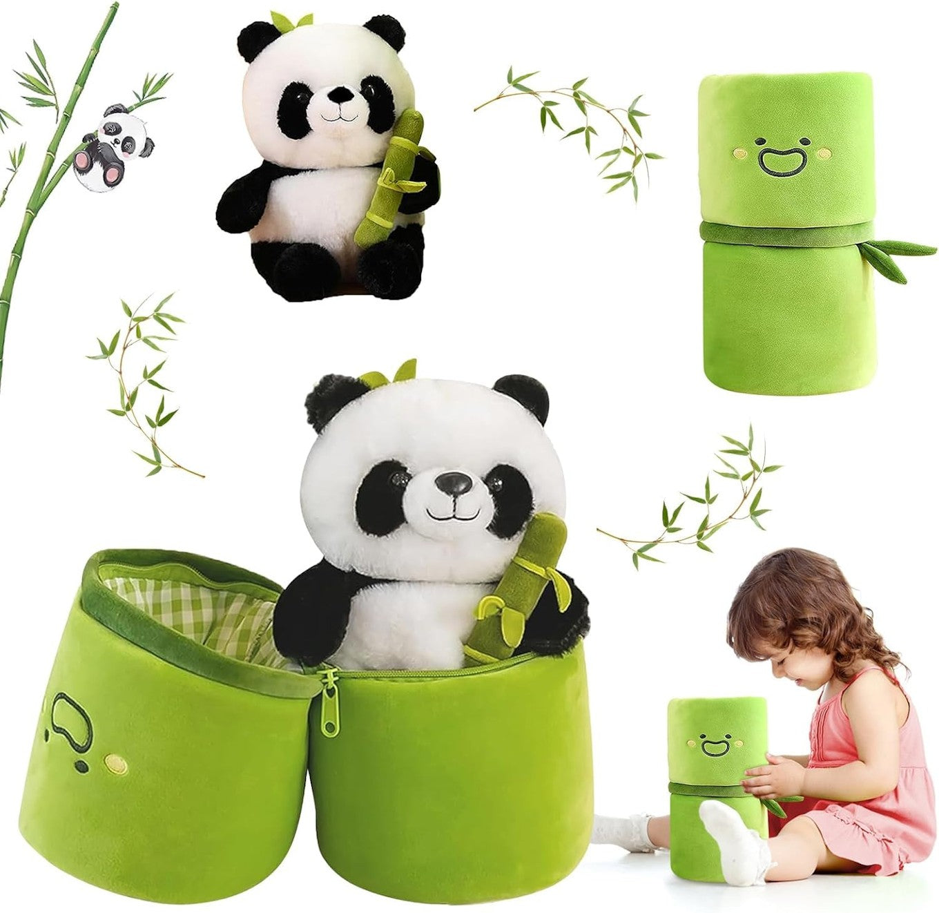 Bamboo Panda Stuffed Soft Toy