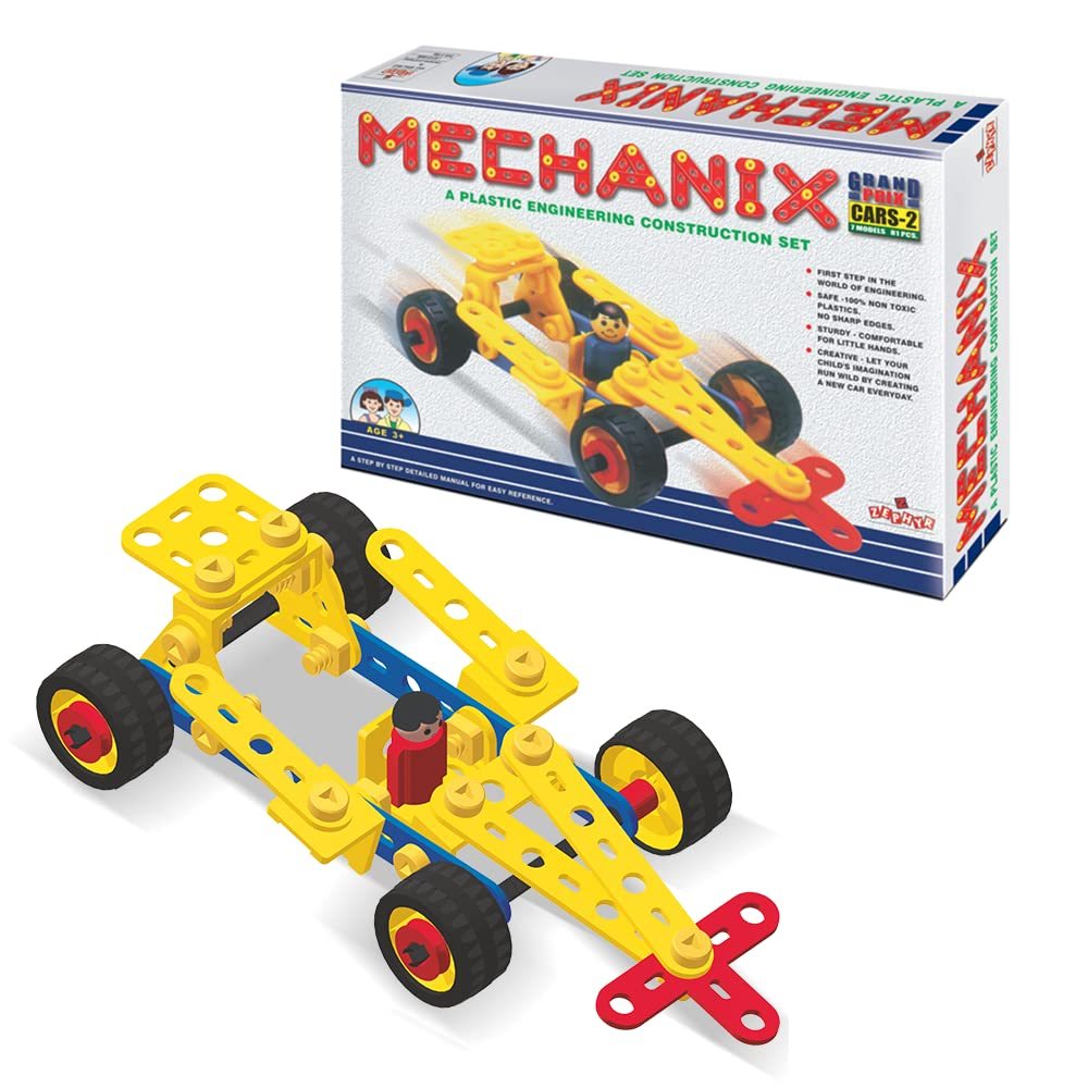Plastic Cars-2, Stem Educational Toy,