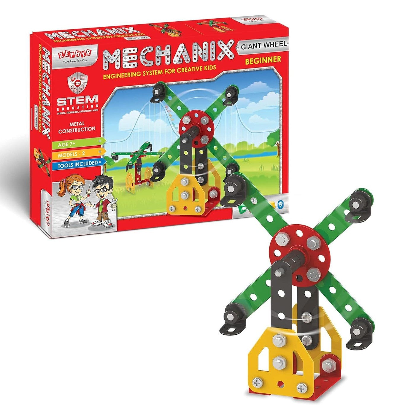 Giant Wheel DIY Stem Building and Construction Toy