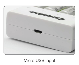 Camelion AAA Ni-Mh Always Ready Rechargeable Batteries (8) + Charger