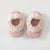 Baby Lace Ruffle Design Solid Color Breathable Rubber Sole Shoes