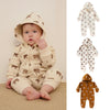 Autumn Arrival Baby Unisex Long Sleeves Animals Cartoon Pattern Hooded