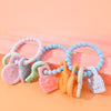 Baby Teething Toys – Key Bracelet Silicone Teething Sticks
