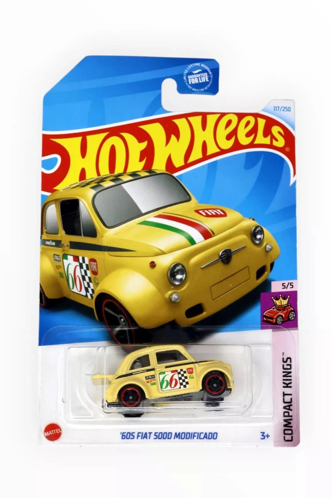 Hot Wheels '60s Fiat 500D Modificado - Mainline (2024) 117/250 5/5